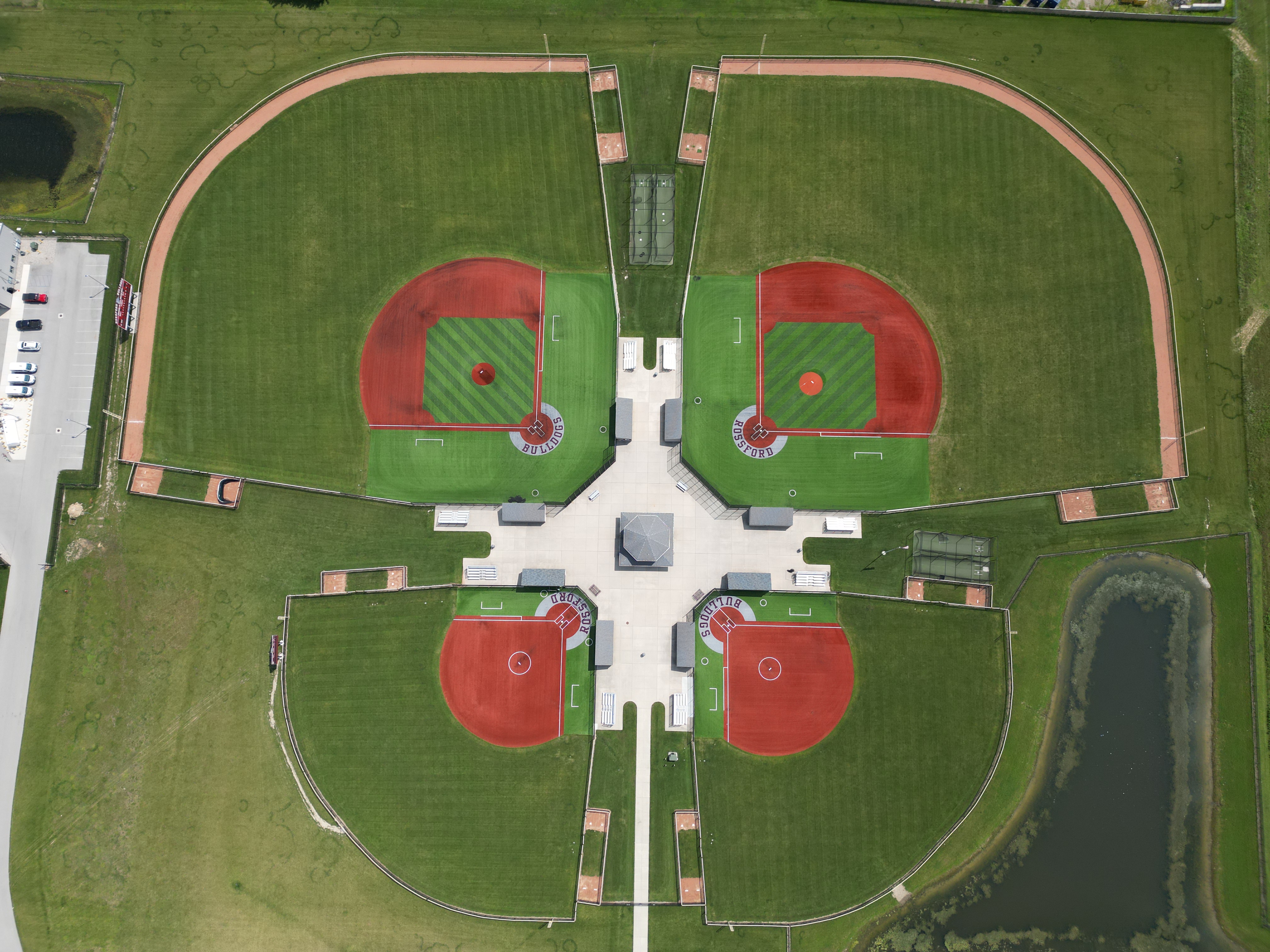 Rossford Bulldogs Baseball Diamond Fields