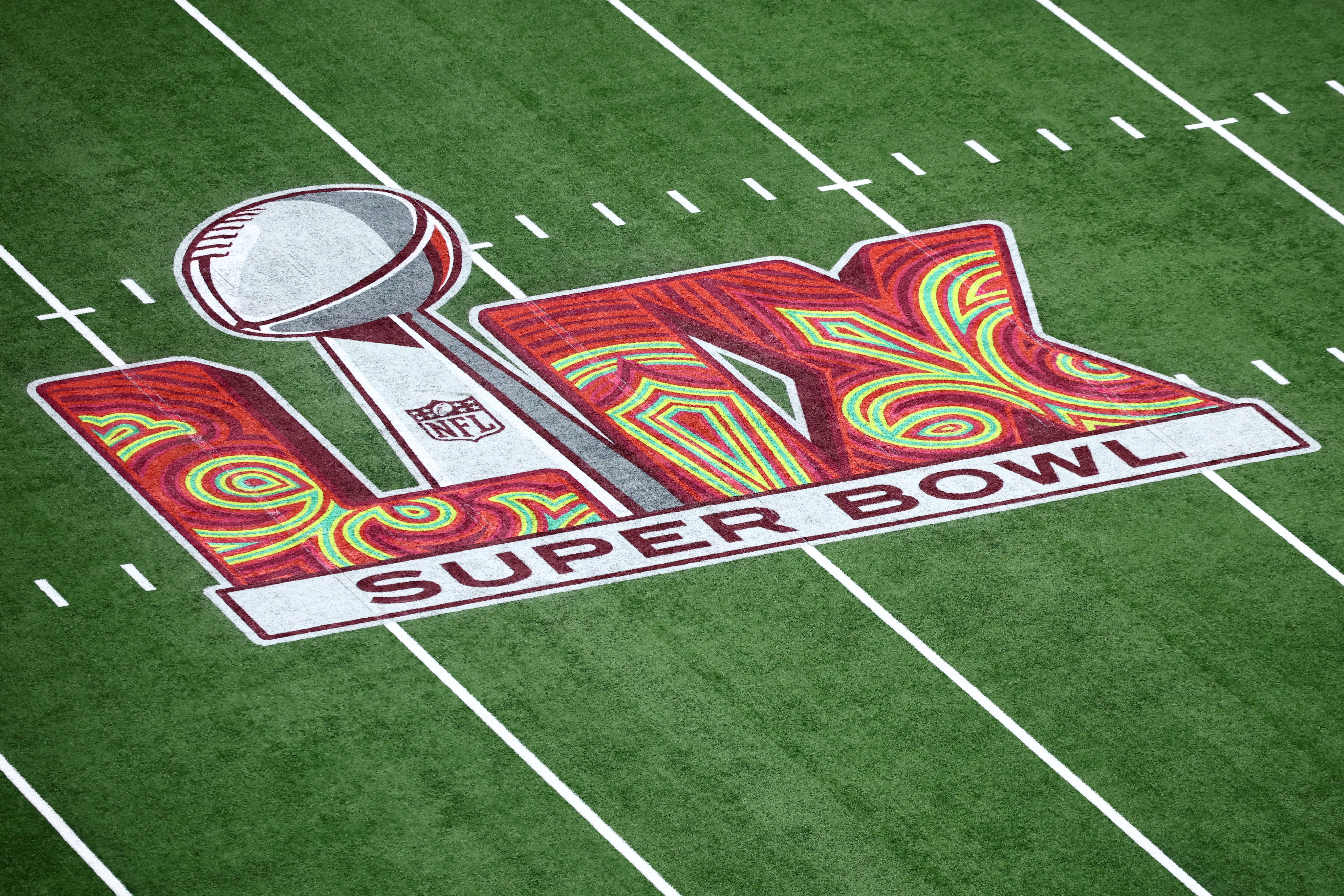 Super Bowl LIX NFL Field Logo